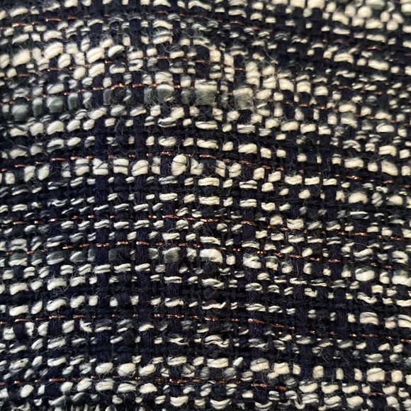 J. Crew sleeveless dress. Fringe across bust area, shoulders, and bottom hem. - Picture 3 of 6